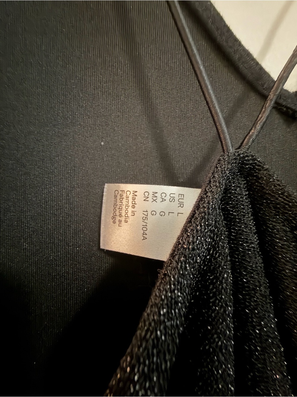 H&M Black Backless Dress